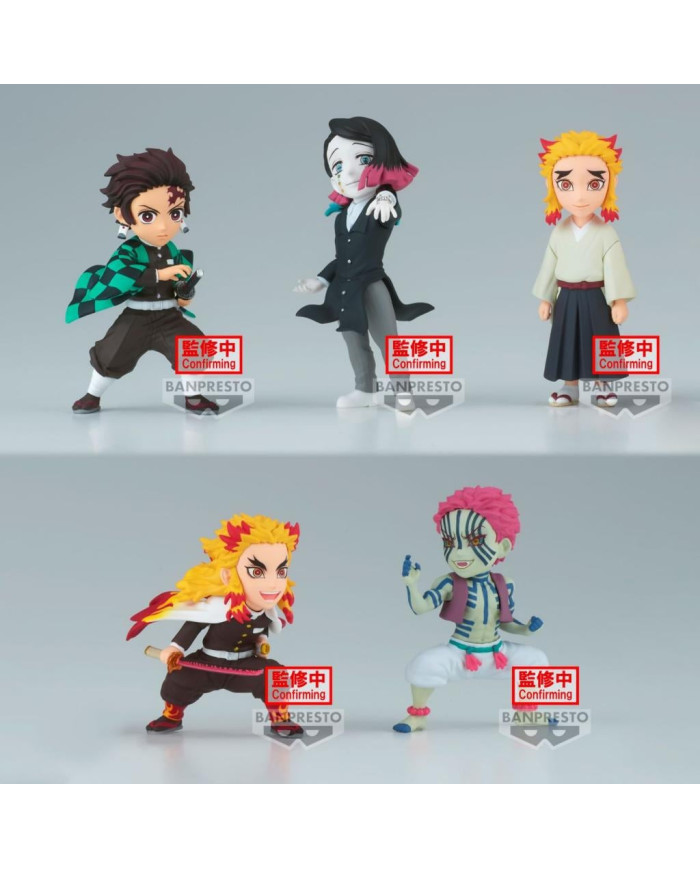 DEMON SLAYER - Display 12 Figurines WCF - 7cm