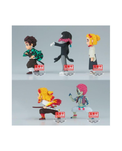DEMON SLAYER - Display 12 Figurines WCF - 7cm