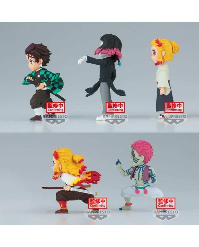 DEMON SLAYER - Display 12 Figurines WCF - 7cm