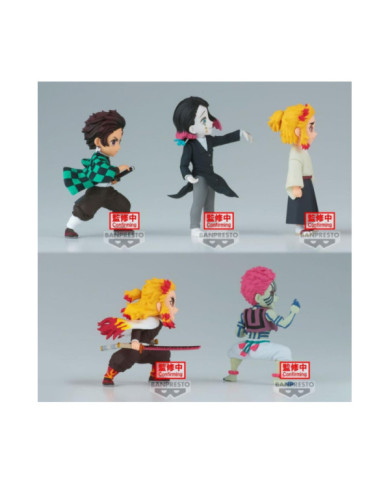 DEMON SLAYER - Display 12 Figurines WCF - 7cm