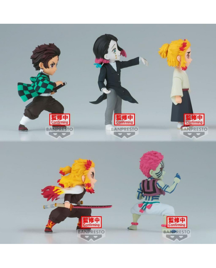 DEMON SLAYER - Display 12 Figurines WCF - 7cm