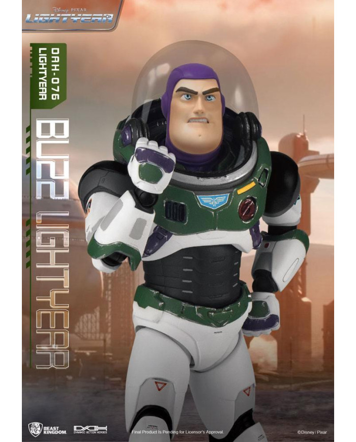 DISNEY - Buzz L'Eclair Alpha Suit -Figurine Dynamic Action Heroes 21cm