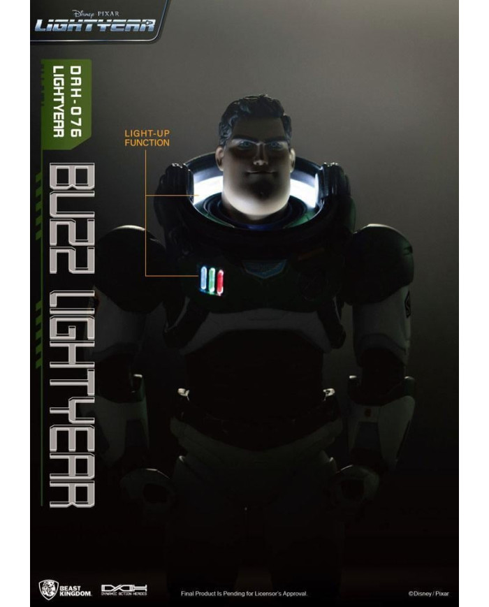 DISNEY - Buzz L'Eclair Alpha Suit -Figurine Dynamic Action Heroes 21cm