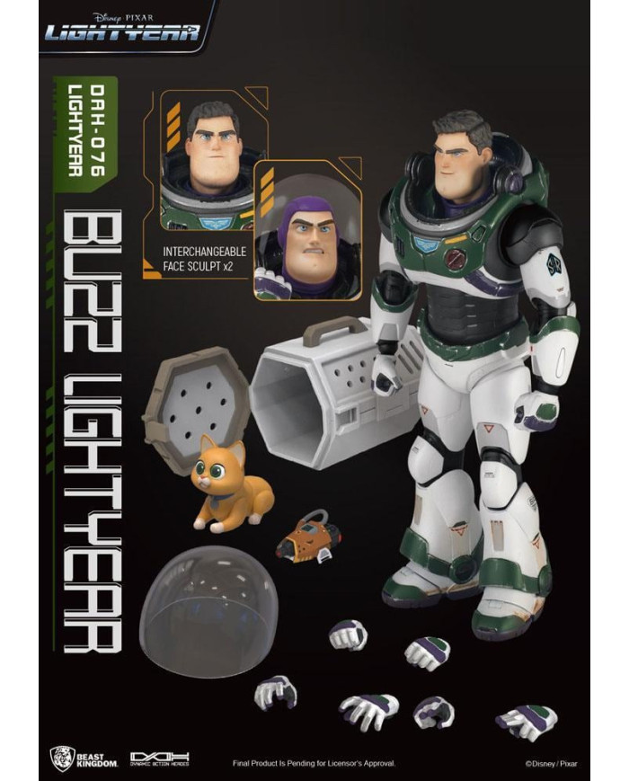 DISNEY - Buzz L'Eclair Alpha Suit -Figurine Dynamic Action Heroes 21cm