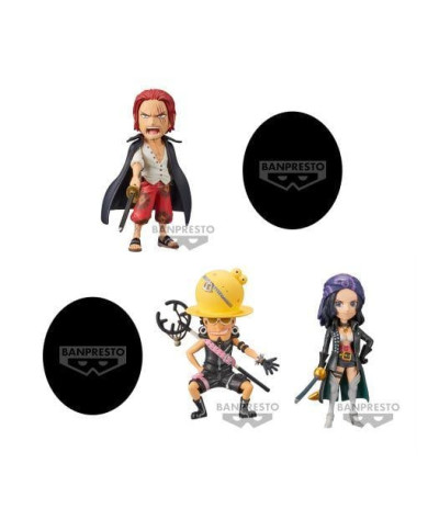ONE PIECE - Display 12 Figurines WCF - 7cm