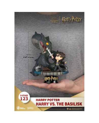 HARRY POTTER - VS the Basilisk - Statuette D-Stage Diorama PVC 16cm