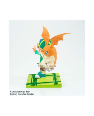 DIGIMON - Takeru & Patamon - Figurine DXF-Adventure Archives 11cm