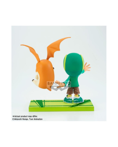 DIGIMON - Takeru & Patamon - Figurine DXF-Adventure Archives 11cm