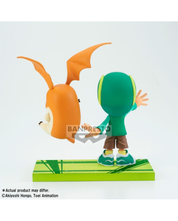 DIGIMON - Takeru & Patamon - Figurine DXF-Adventure Archives 11cm