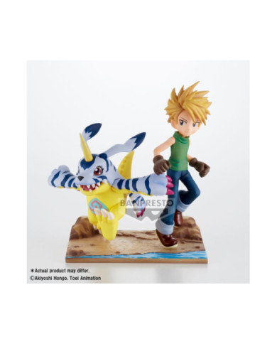 DIGIMON - Yamato & Gabumon - Figurine DXF-Adventure Archives 15cm