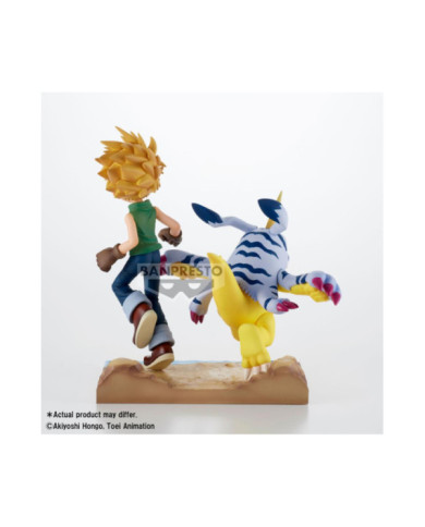 DIGIMON - Yamato & Gabumon - Figurine DXF-Adventure Archives 15cm