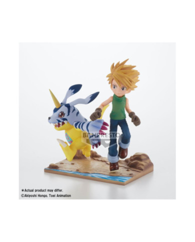 DIGIMON - Yamato & Gabumon - Figurine DXF-Adventure Archives 15cm
