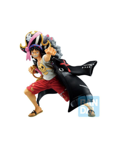 ONE PIECE FILM RED - Monkey D. Luffy - Figurine Ichibansho 13cm