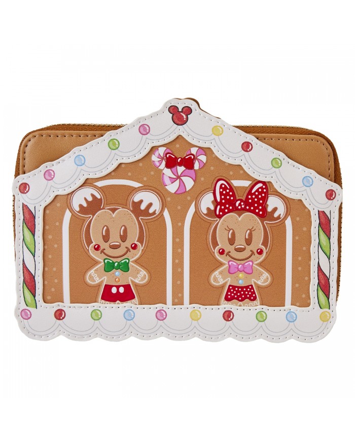 Portefeuille Loungefly - Mickey & Friends Gingerbread House