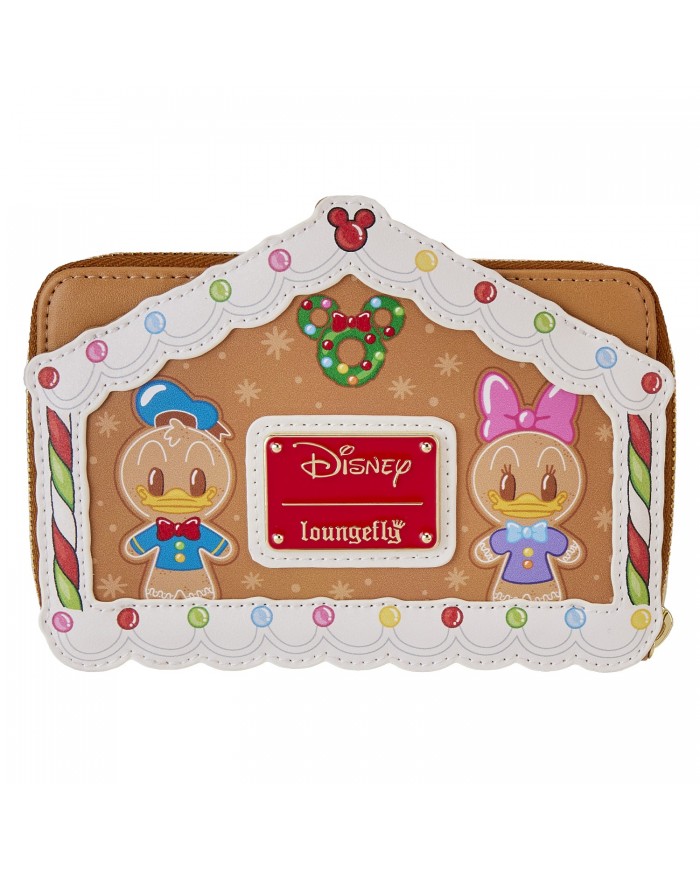 Portefeuille Loungefly - Mickey & Friends Gingerbread House