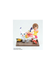 DIGIMON - Hikari & Tailmon - Figurine DXF-Adventure Archives 12cm