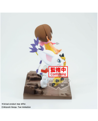 DIGIMON - Hikari & Tailmon - Figurine DXF-Adventure Archives 12cm