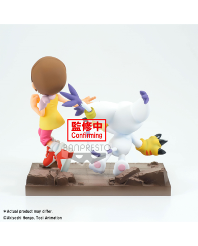 DIGIMON - Hikari & Tailmon - Figurine DXF-Adventure Archives 12cm