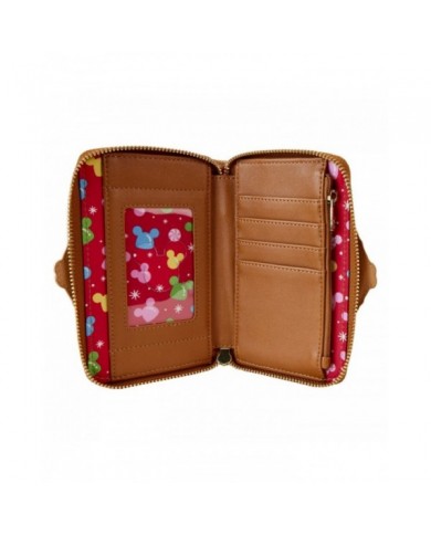 Portefeuille Loungefly - Mickey & Friends Gingerbread House