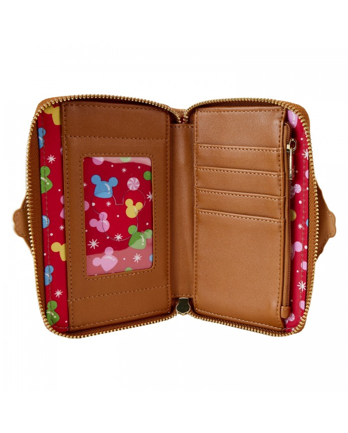 Portefeuille Loungefly - Mickey & Friends Gingerbread House