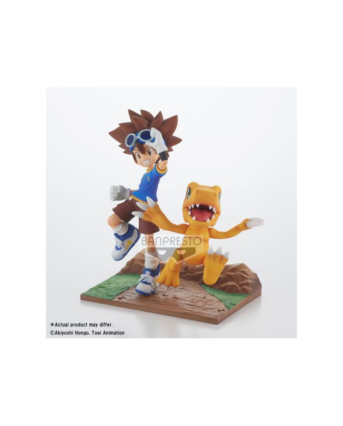 DIGIMON - Taichi & Agumon - Figurine DXF-Adventure Archives 15cm