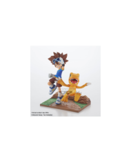 DIGIMON - Taichi & Agumon - Figurine DXF-Adventure Archives 15cm