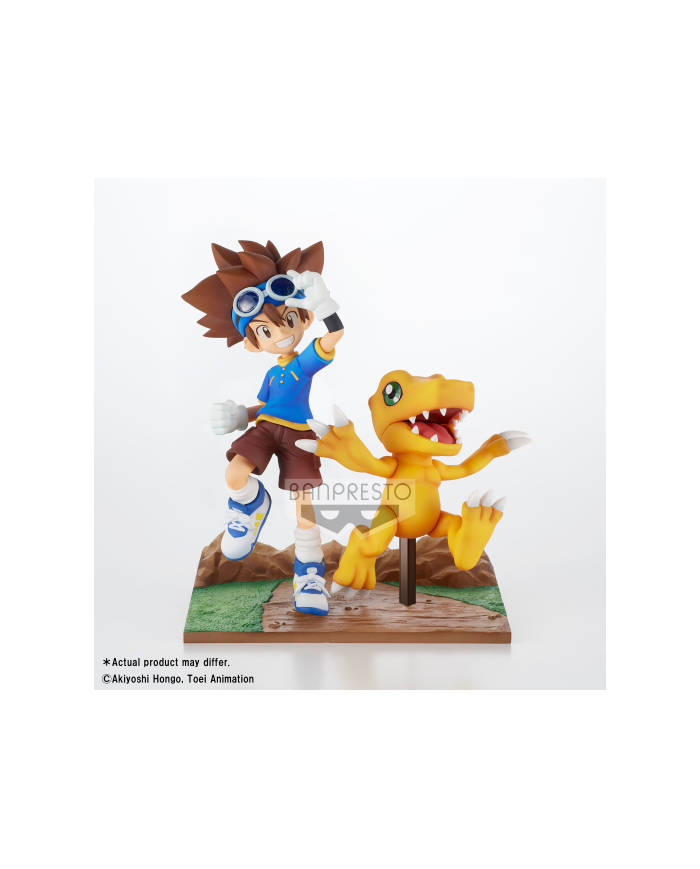 DIGIMON - Taichi & Agumon - Figurine DXF-Adventure Archives 15cm