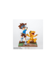 DIGIMON - Taichi & Agumon - Figurine DXF-Adventure Archives 15cm
