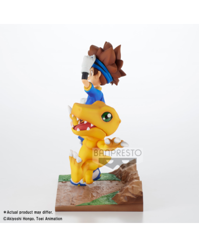 DIGIMON - Taichi & Agumon - Figurine DXF-Adventure Archives 15cm
