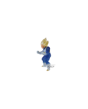 DRAGON BALL - Super Saiyan Vegeta - Figurine Clearise 14cm