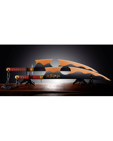 DEMON SLAYER - Nichirin Tengen Uzui Sword - Réplique Proreplica 110cm