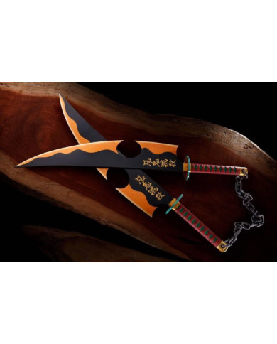 DEMON SLAYER - Nichirin Tengen Uzui Sword - Réplique Proreplica 110cm