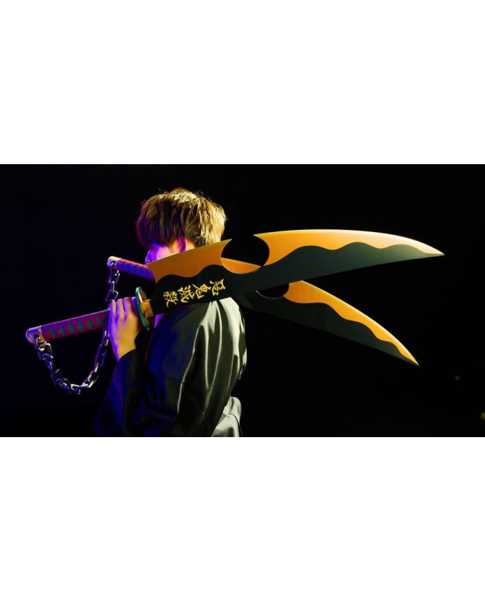 DEMON SLAYER - Nichirin Tengen Uzui Sword - Réplique Proreplica 110cm