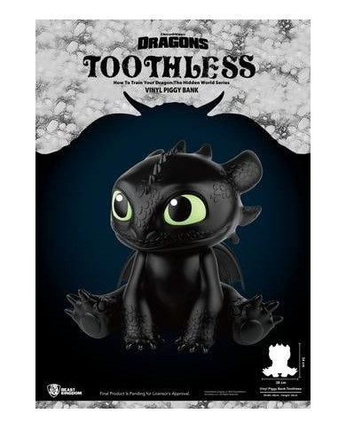 DRAGONS - Krokmou - Tirelire 34cm