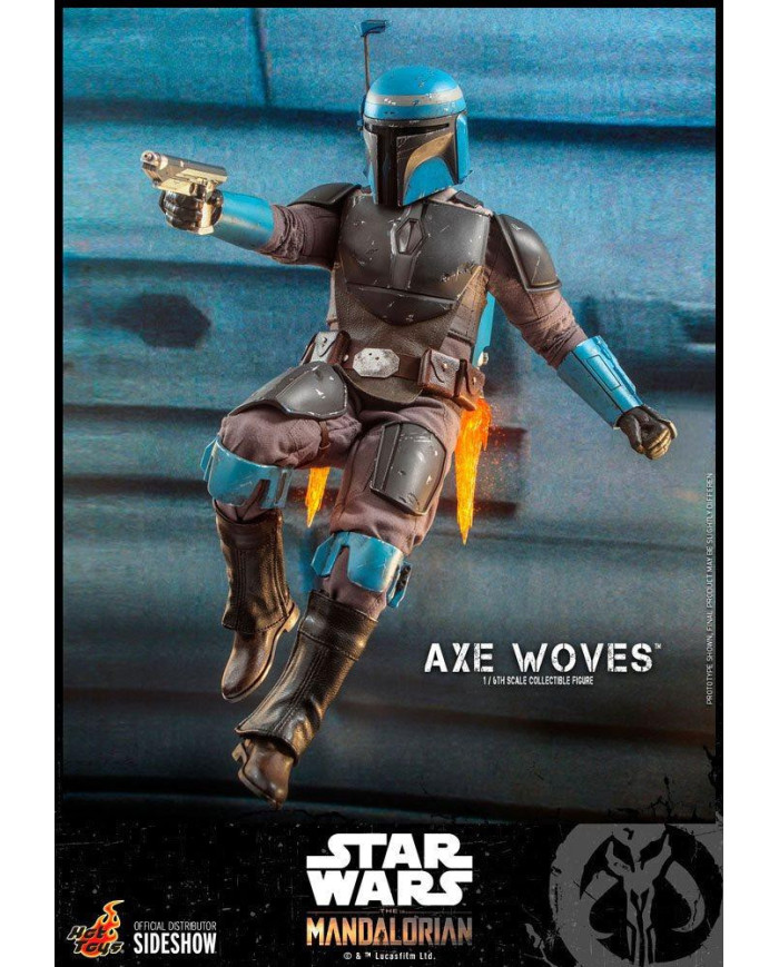 STAR WARS - The Mandalorian : Axe Woves - Figurine articulée 30cm