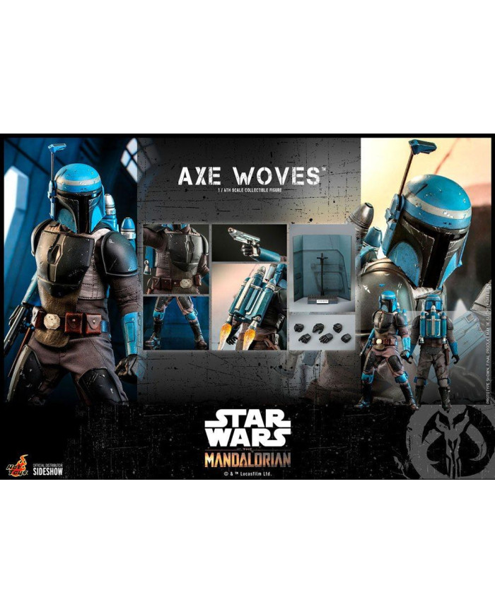 STAR WARS - The Mandalorian : Axe Woves - Figurine articulée 30cm