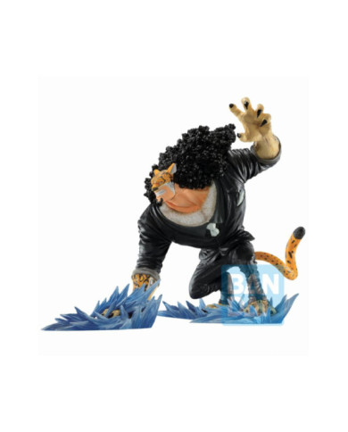 ONE PIECE - Duel Memories Rob Lucci - Figurine Ichibansho 10cm