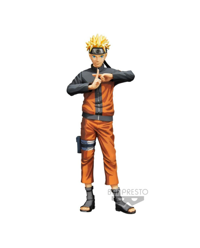 NARUTO SHIPPUDEN - Uzumaki Naruto - Figurine Grandista Nero