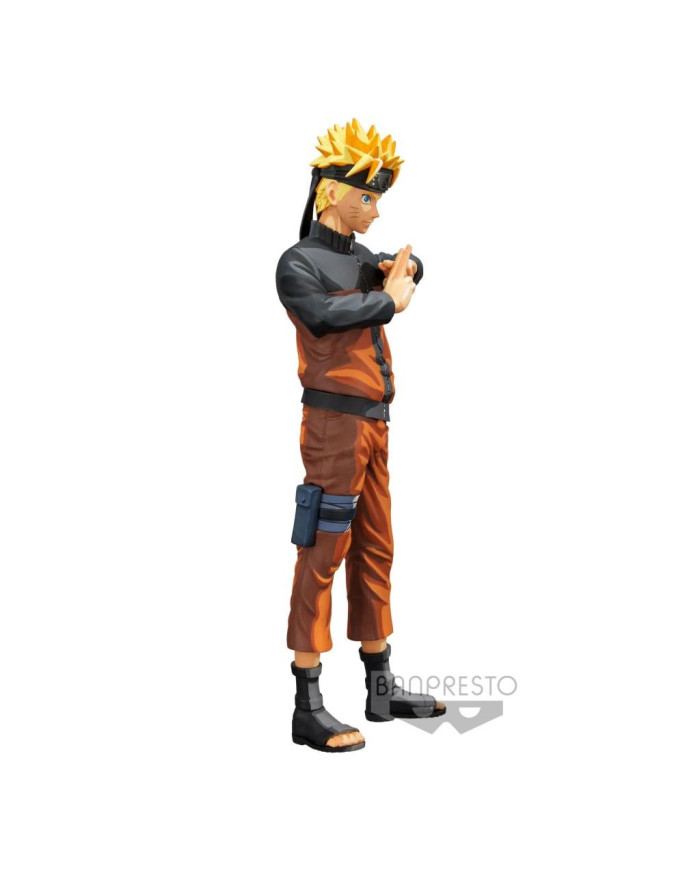 NARUTO SHIPPUDEN - Uzumaki Naruto - Figurine Grandista Nero