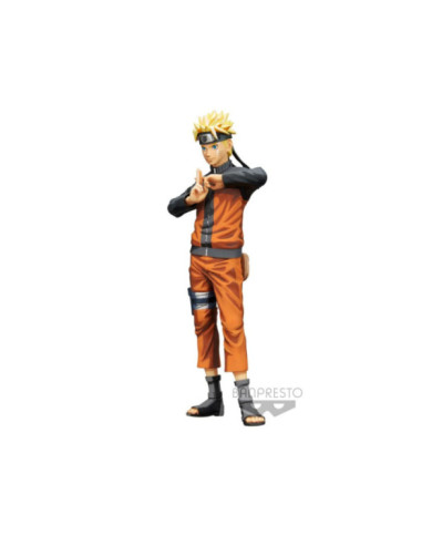 NARUTO SHIPPUDEN - Uzumaki Naruto - Figurine Grandista Nero