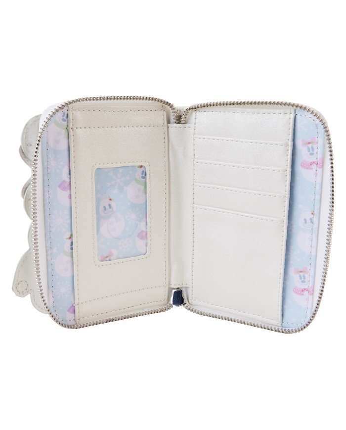 Portefeuille Loungefly - Mickey & Minnie Pastel Snowman