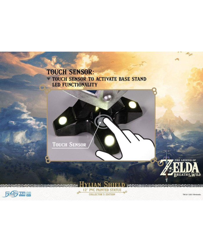 ZELDA - Hylian Shield COLLECTOR Edition - Statuette PVC 29cm