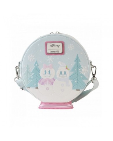 Sac à bandoulière Loungefly - Mickey & Friends Winter Snowglobe
