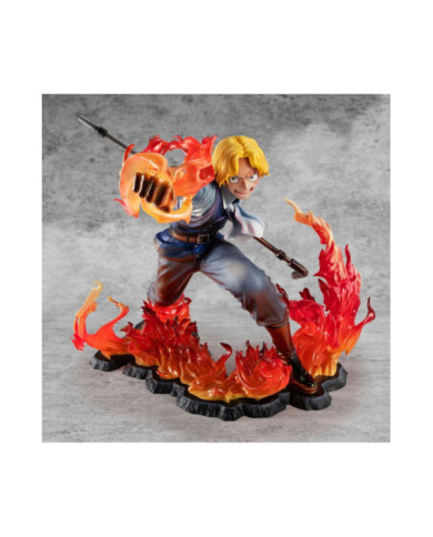 ONE PIECE - Sabo Fire Fist - Statuette PVC P.O.P. - 15cm