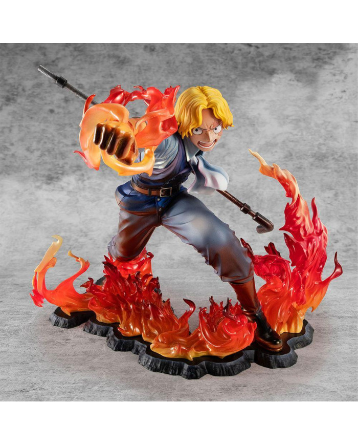ONE PIECE - Sabo Fire Fist - Statuette PVC P.O.P. - 15cm
