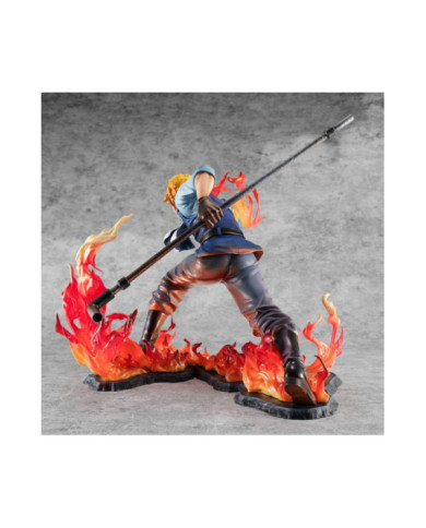 ONE PIECE - Sabo Fire Fist - Statuette PVC P.O.P. - 15cm