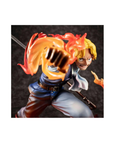 ONE PIECE - Sabo Fire Fist - Statuette PVC P.O.P. - 15cm