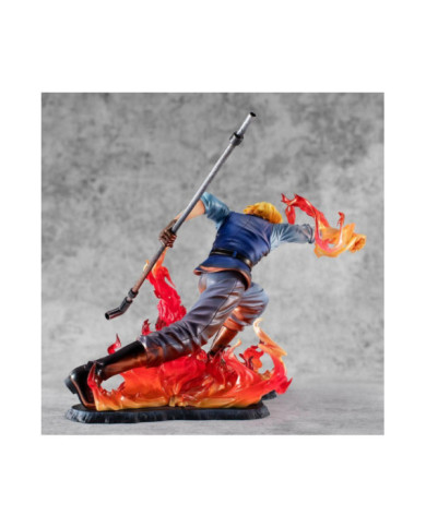 ONE PIECE - Sabo Fire Fist - Statuette PVC P.O.P. - 15cm