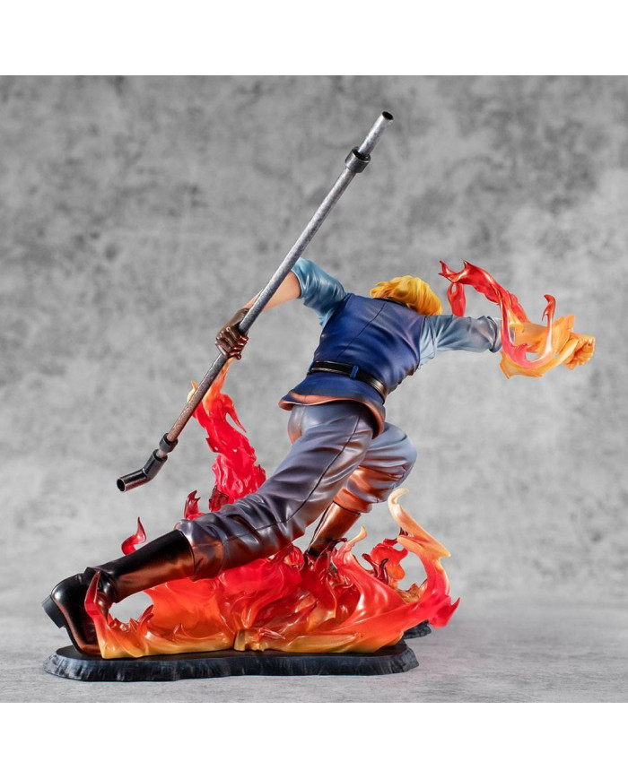 ONE PIECE - Sabo Fire Fist - Statuette PVC P.O.P. - 15cm