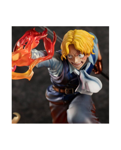 ONE PIECE - Sabo Fire Fist - Statuette PVC P.O.P. - 15cm